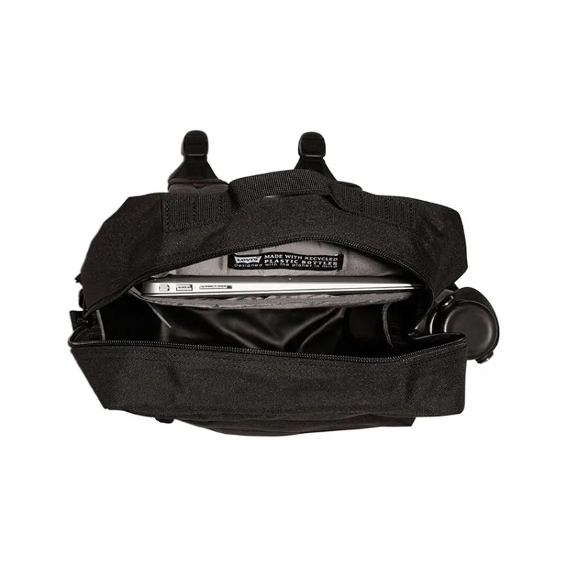 Levi's Polyester Backpack Regular Men's Black-3