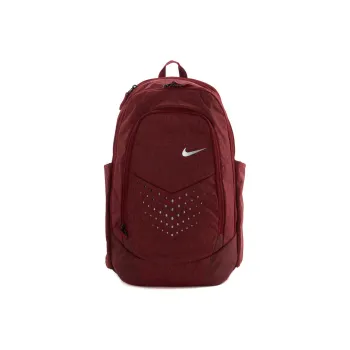 Nike Polyester Backpack Regular Unisex Maroon