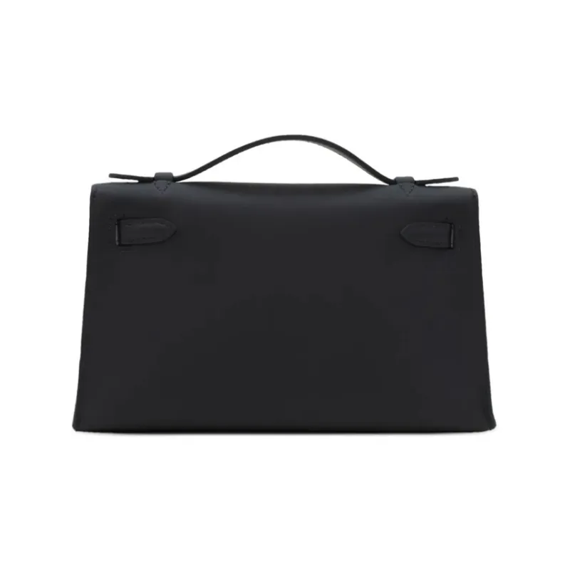 HERMES Mini Kelly Generation 1 Swift Leather Kelly Shoulder Bag Crossbody Bag Handbag Women's Noir Black-2