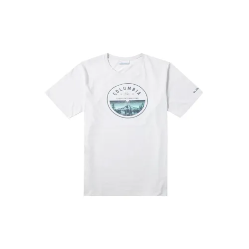 Columbia T-Shirts Men White