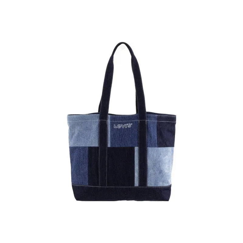 Levi’s Cotton Tote Bag Shopping Bag Shoulder Bag Handbag Regular Men's Blue-0