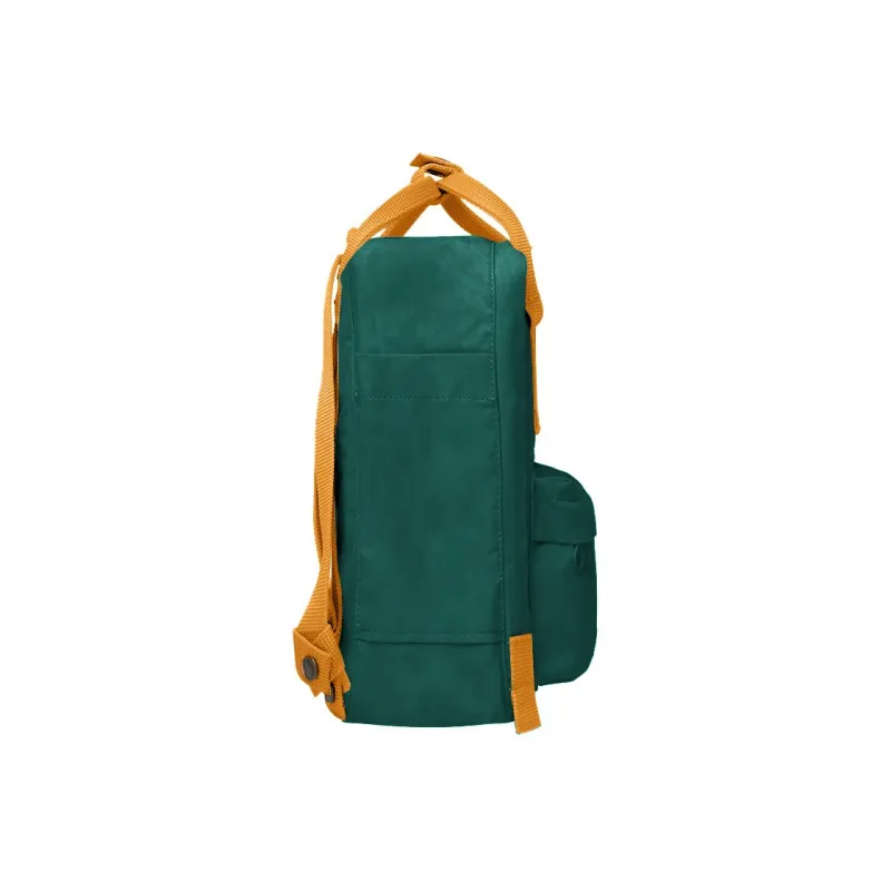 Fjallraven Polypropylene Fiber IPad Bag Backpack Medium Size North Arctic Green/Spicy Orange New Color-1