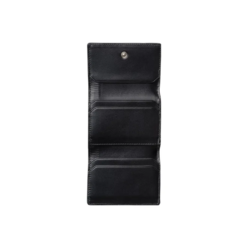A.P.C Leather Wallet Small Size Men's Black-3