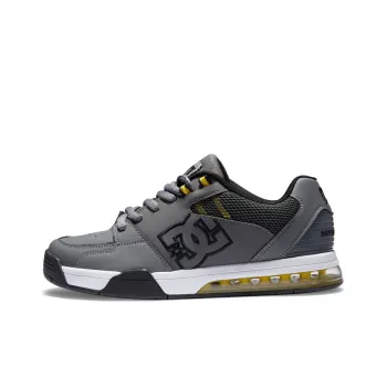 DC Shoes Versatile Anti Slip Wear Resistant Low Top Sports Casual Shoes Men's Gray