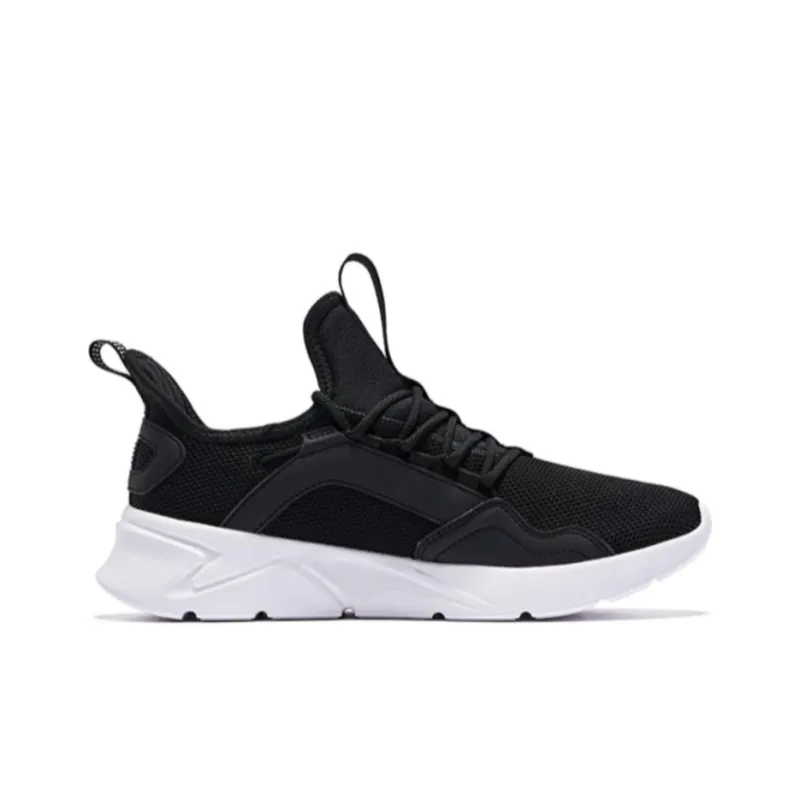 QIAODAN Anti Slip And Wear Resistant Breathable Low Top Casual Running Shoes Men's Black-1