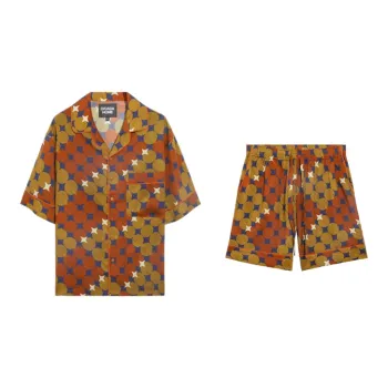 CICADAHOME Summer Pajama Set Women's Brown
