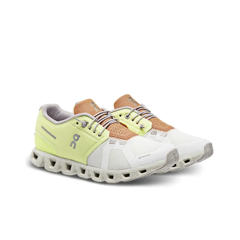 On Running Cloud 5 Hay Ice Women's-2