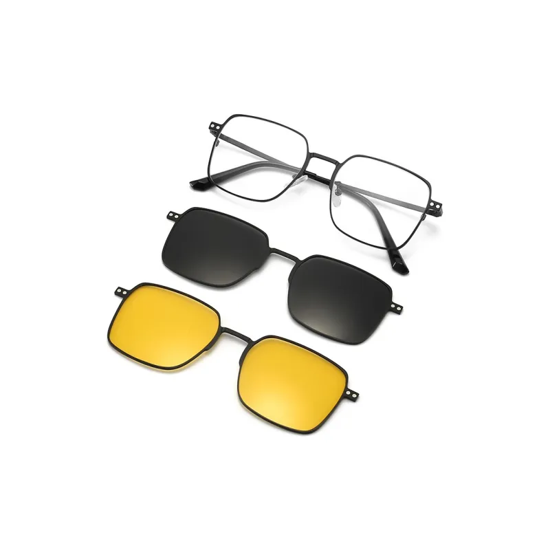 MUYKUY Square Sunglasses Unisex-3