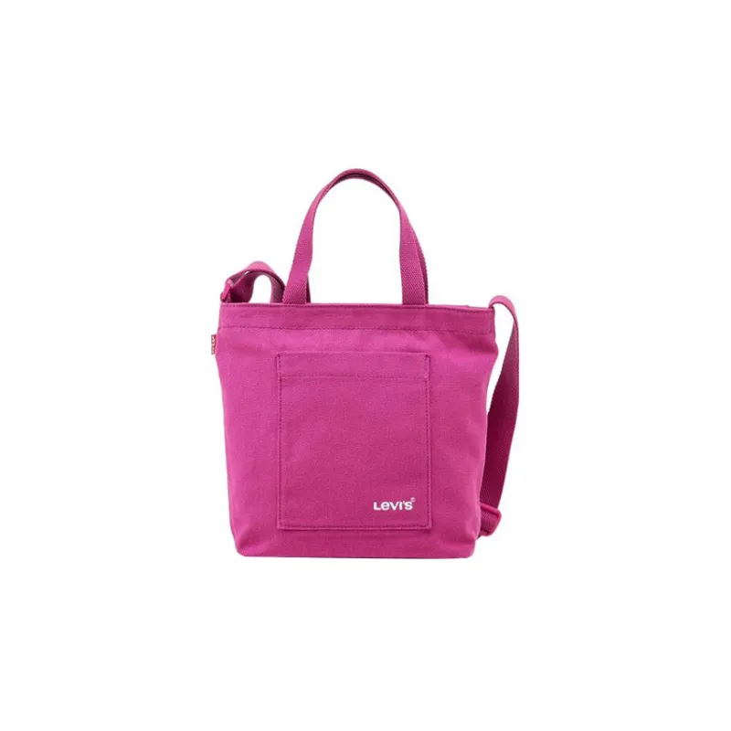 Levis Cotton Tote Bag Shopping Bag Shoulder Bag Crossbody Bag Handbag Mini Women's Pink-0