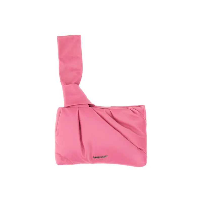 AMBUSH Logo Lettering Wrist Clutch Bag-0