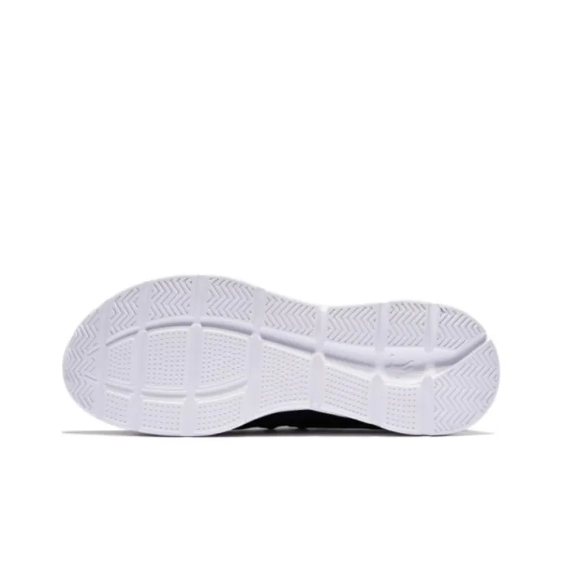 QIAODAN Anti Slip And Wear Resistant Breathable Low Top Casual Running Shoes Men's Black-4