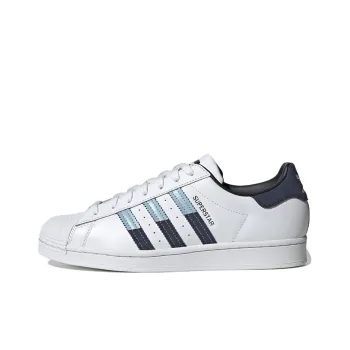 Adidas Originals Superstar Shoes 'White Navy'