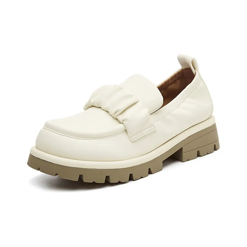 DAPHNE Loafers Women's Black/White-4