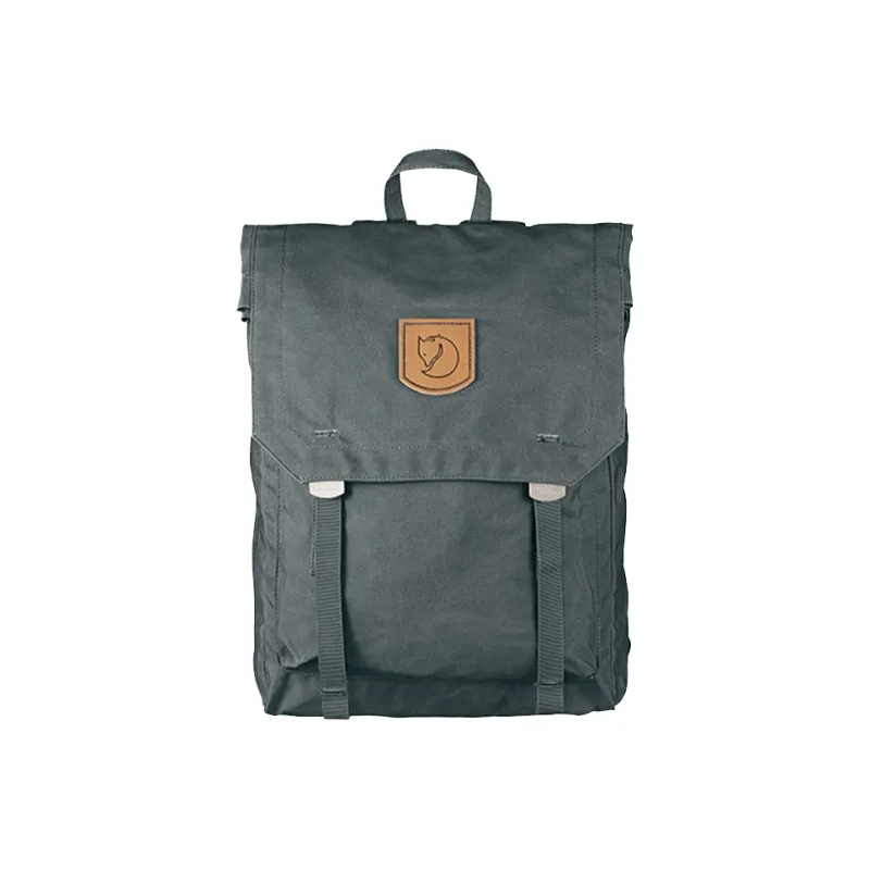Fjallraven Polypropylene Fiber Messenger Bag Backpack Large Size Unisex Nightfall Gray-0