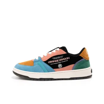 Orange Dragon x Ocai Low Top Skateboard Shoes Unisex Macaron Color