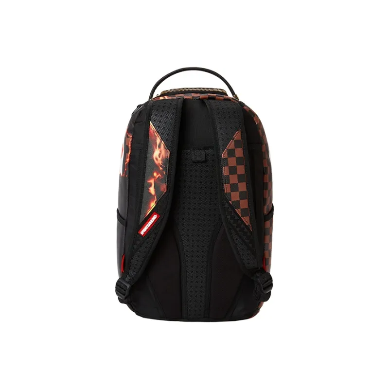 SPRAYGROUND PVC Backpack Large Size Unisex Brown-4