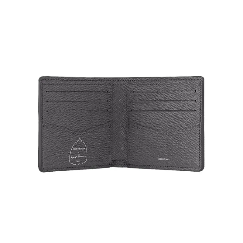 LOUIS VUITTON Lv X Yk Slender Wallet Pumpkin Print-4