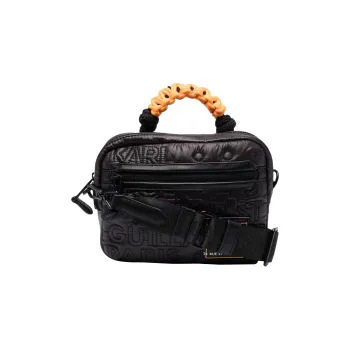 KARL LAGERFELD Bucket Bag Handbag Women's Black