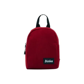 Dickies Polyester Portable Backpack Small Size Unisex Burgundy