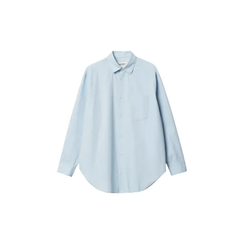 Carhartt WIP SS23 Double Take Shirts Women's Light Blue