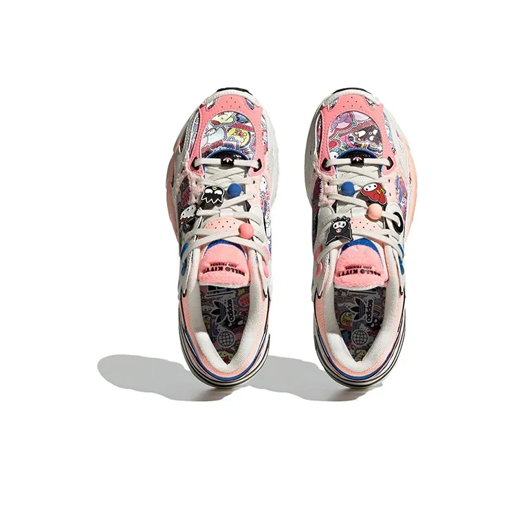 Adidas Astir Off White Clear Orange Core Black Women's-4