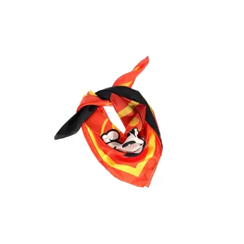 MOSCHINO Silk Scarves Women's Orange