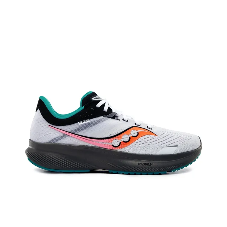 saucony Ride 16 'White Pink Gravel'-1