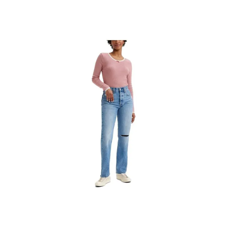 Levis Jeans Women's Medium Washed Blue-1