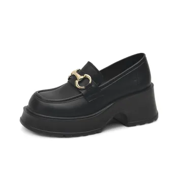 CAMEIDO Platform Shoes Women's Black