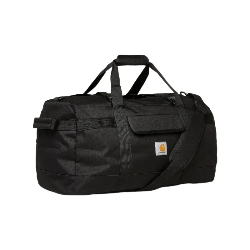 Carhartt WIP Polyester Storage Bag, Travel Bag, Portable, One Shoulder Gym Bag Trumpets Men's Black-1
