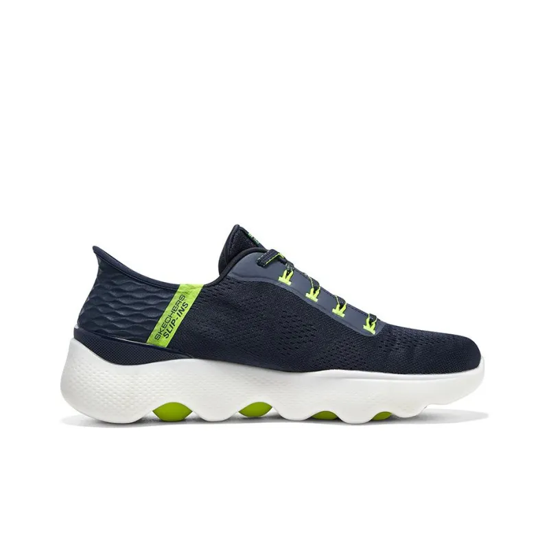 Skechers Go Walk Massage Fit 'Navy Lime'-1
