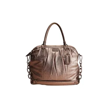 COACH Kristin Leather Shoulder Bag, Briefcase, Shoulder Bag Tubas Women's Bronze