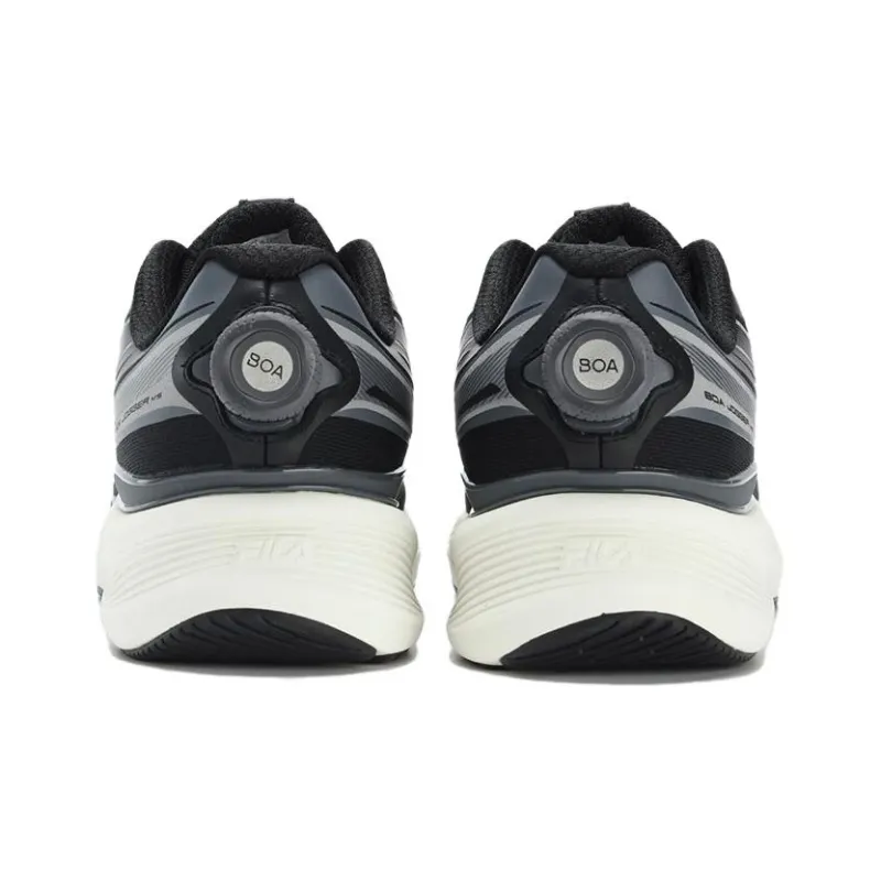 FILA BOA JOGGER M'S Anti Slip Wear Resistant Low Top Casual Running Shoes Men's Black Gray-3
