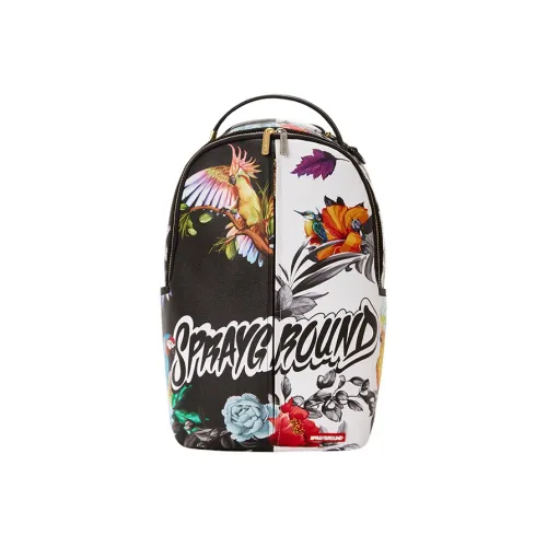 SPRAYGROUND PVC Backpack Large Size Unisex Multicolor