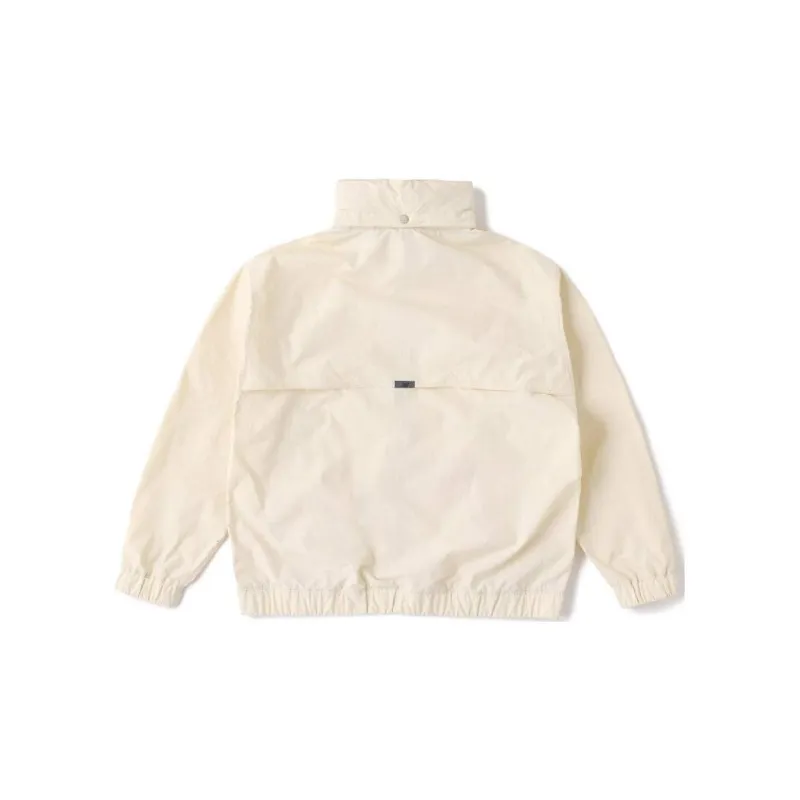 New Balance Jackets Men Beige-1