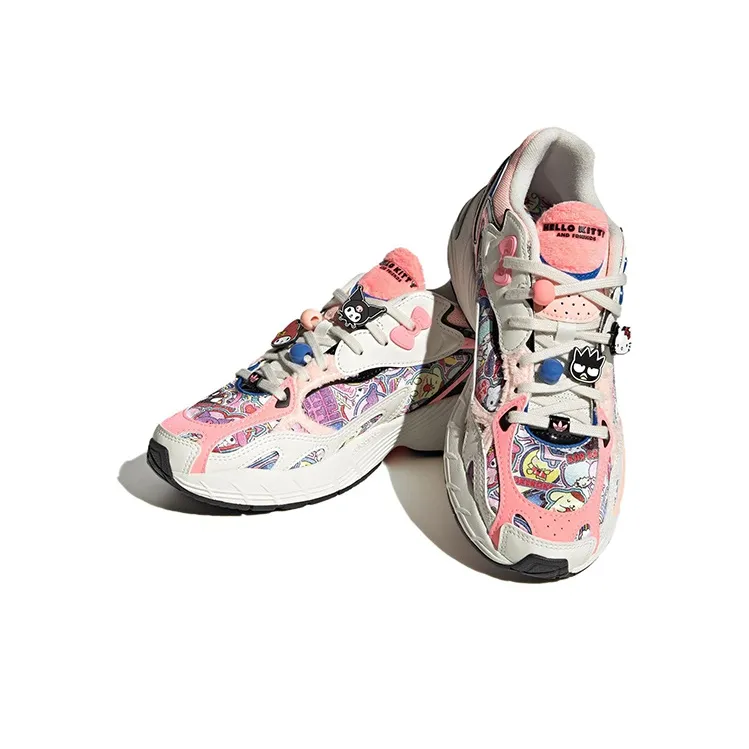 Adidas Astir Off White Clear Orange Core Black Women's-2