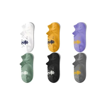 Mast Point Mast Point × Couple Socks Ankle Socks Unisex 6 Pack