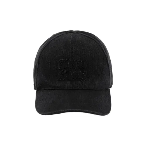 MIU MIU Baseball Caps Women's Black