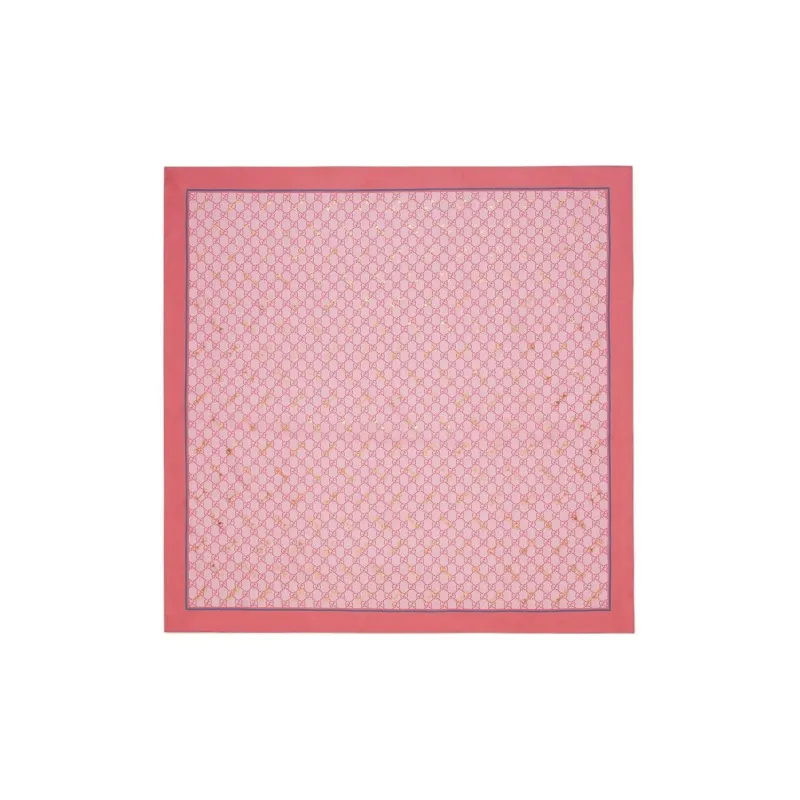 GUCCI Gg Printed Horsebit Scarf-0