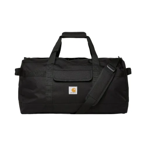 Carhartt WIP Polyester Storage Bag Travel Bag Portable One Shoulder Gym Bag Small Size Men's Black