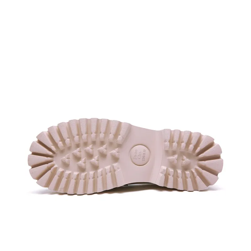 PACO GIL Platform Shoes Women's Ecru-5
