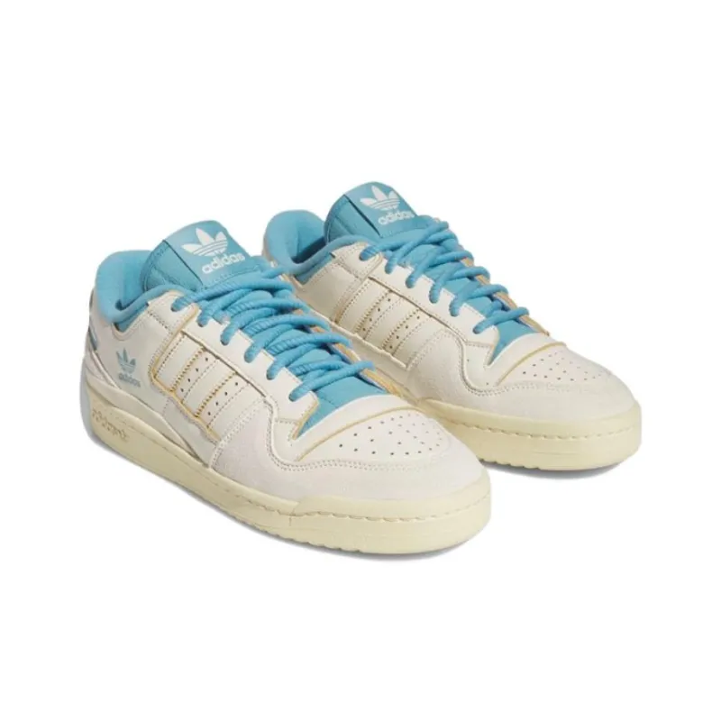 Adidas Forum 84 Low Cl Off White Preloved Blue-2