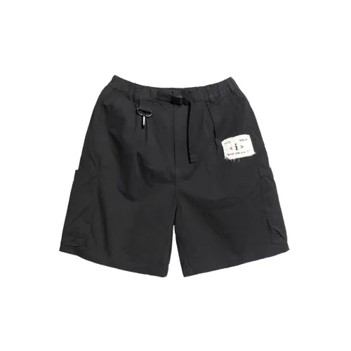 STNW Cargo Shorts Unisex Black