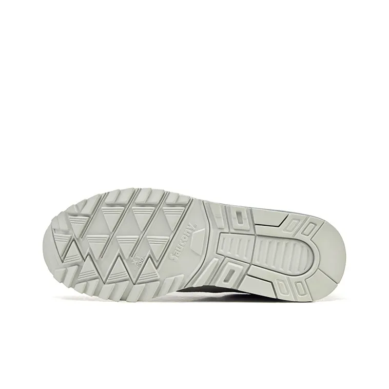 Saucony Shadow 6000 Anti Slip Wear Resistant Low Top Casual Running Shoes Unisex Light Gray-4