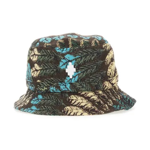 MARCELO BURLON COUNTY OF MILAN Feather-motif Bucket Hat