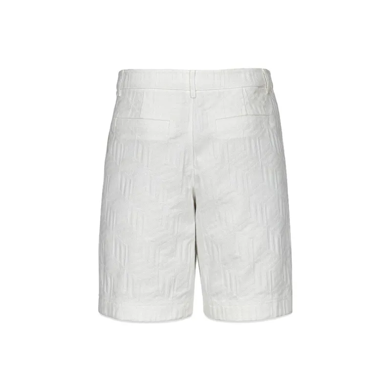 MCM SS23 Casual Shorts Men's White-1