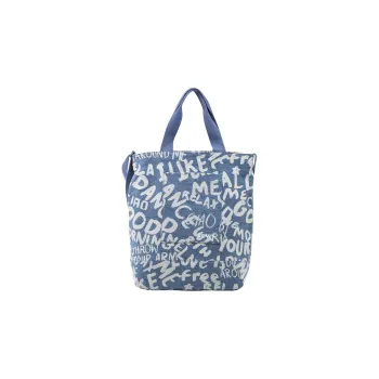 Levi’s Cotton Tote Bag Shopping Bag Shoulder Bag Crossbody Bag Handbag Men's Light Blue
