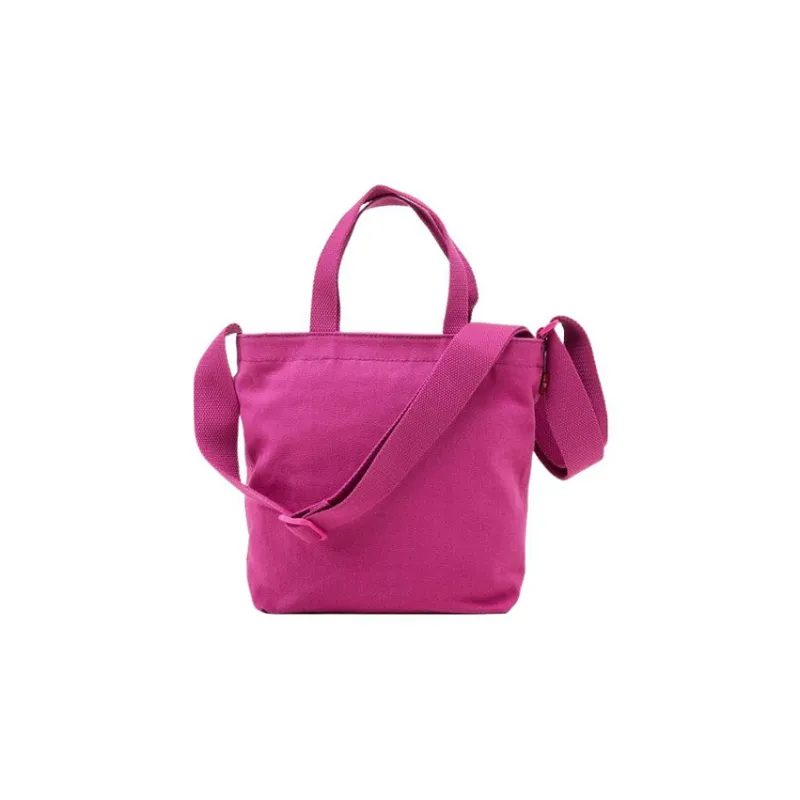 Levis Cotton Tote Bag Shopping Bag Shoulder Bag Crossbody Bag Handbag Mini Women's Pink-1