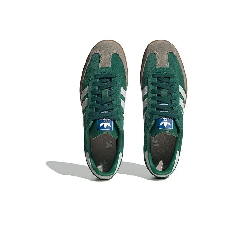 Adidas Samba Og Collegiate Green Gum Grey Toe-4