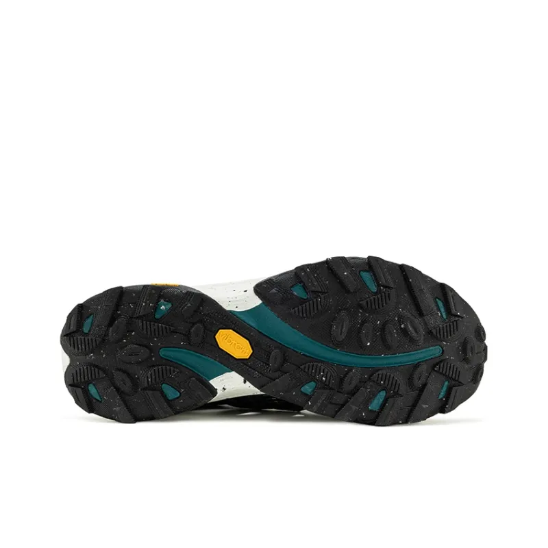 MERRELL Anti Slip Wear Resistant River Trekking Shoes Men's Brown Yellow-4